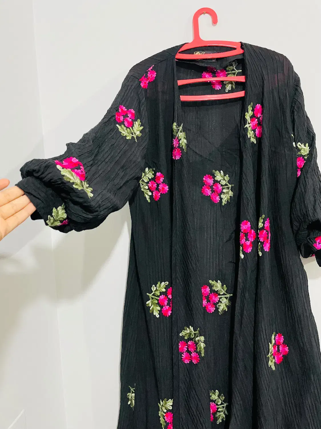 مانتو دامن بافت کراپ سوزندوزی|لباس|بوشهر, |دیوار