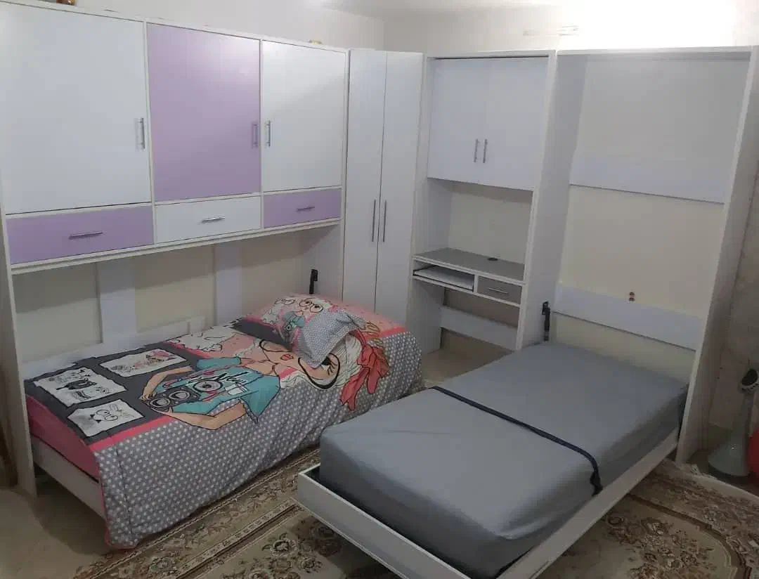 تخت خواب کمجا|تخت و سرویس خواب|قم, باجک دو|دیوار