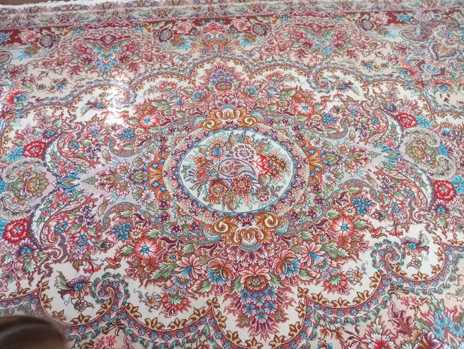 فرش 9متری دست باف|فرش|اسکو, |دیوار