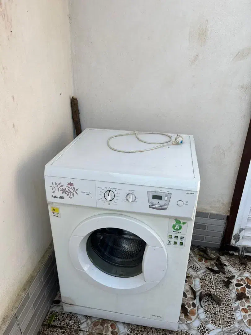 ماشین لباسشویی ۶کیلویی آبسال|ماشین لباسشویی و خشک‌کن لباس|چاف و چمخاله, |دیوار