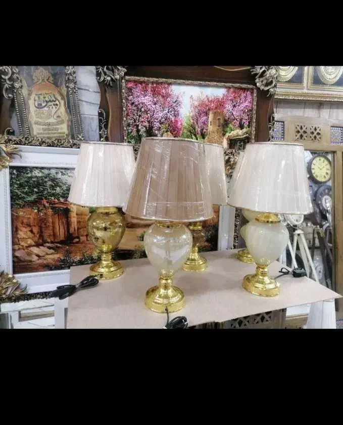 اباژور دوگوی اباژور رومیزی آویزان|چراغ خواب و آباژور|خرمآباد, |دیوار