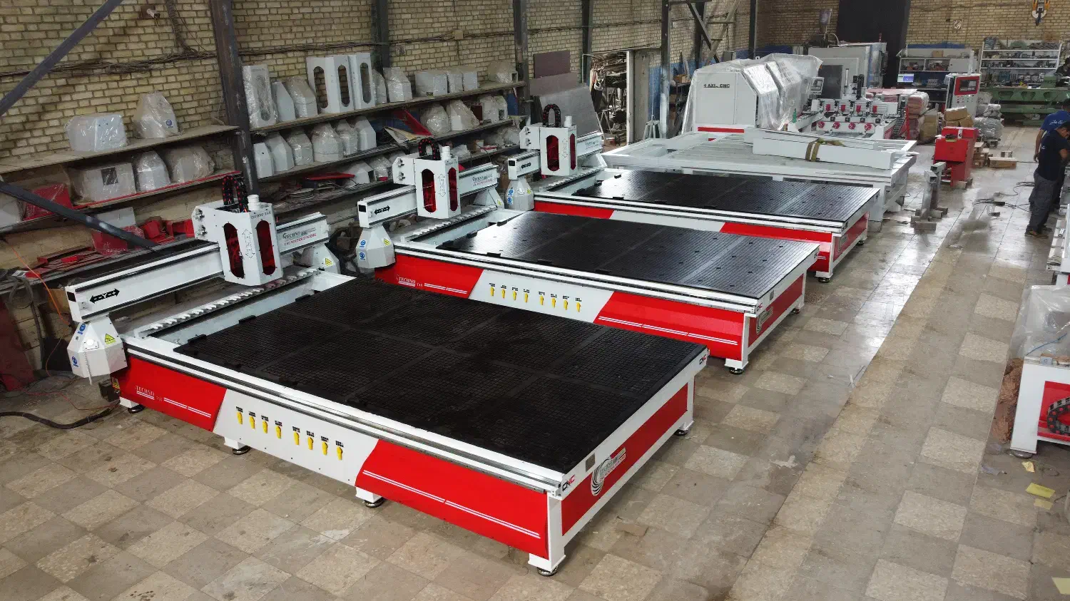 سی ان سی 4×2 مدل پرو تعویض ابزار اتوماتیک تکنوتک|ماشینآلات صنعتی|پاکدشت, پاکدشت (مامازند)|دیوار