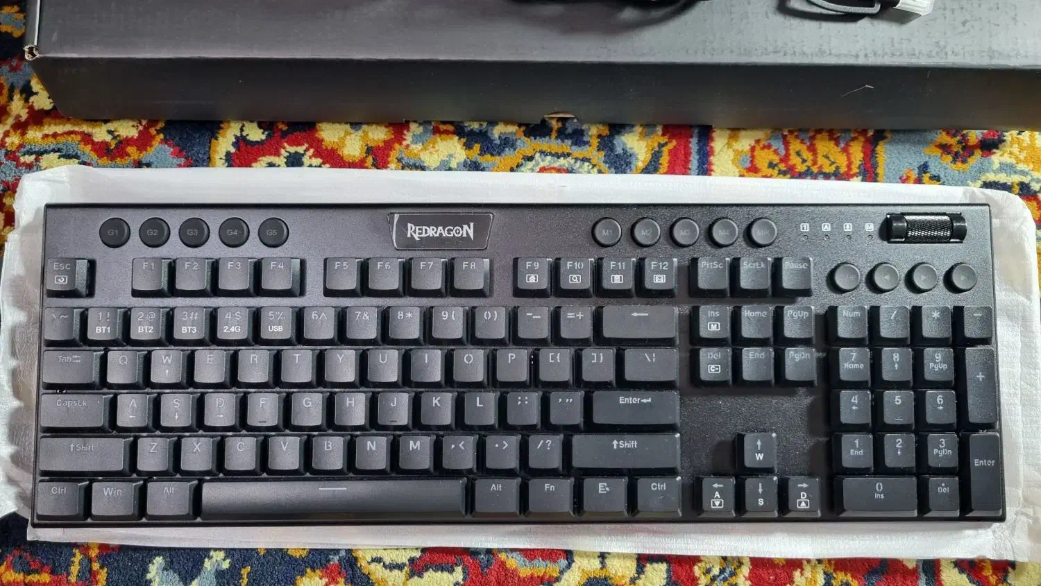 کیبورد مخصوص بازی ردراگون مدل K618-RGB سوییچ آبی|قطعات و لوازم جانبی رایانه|تهران, حکمت|دیوار