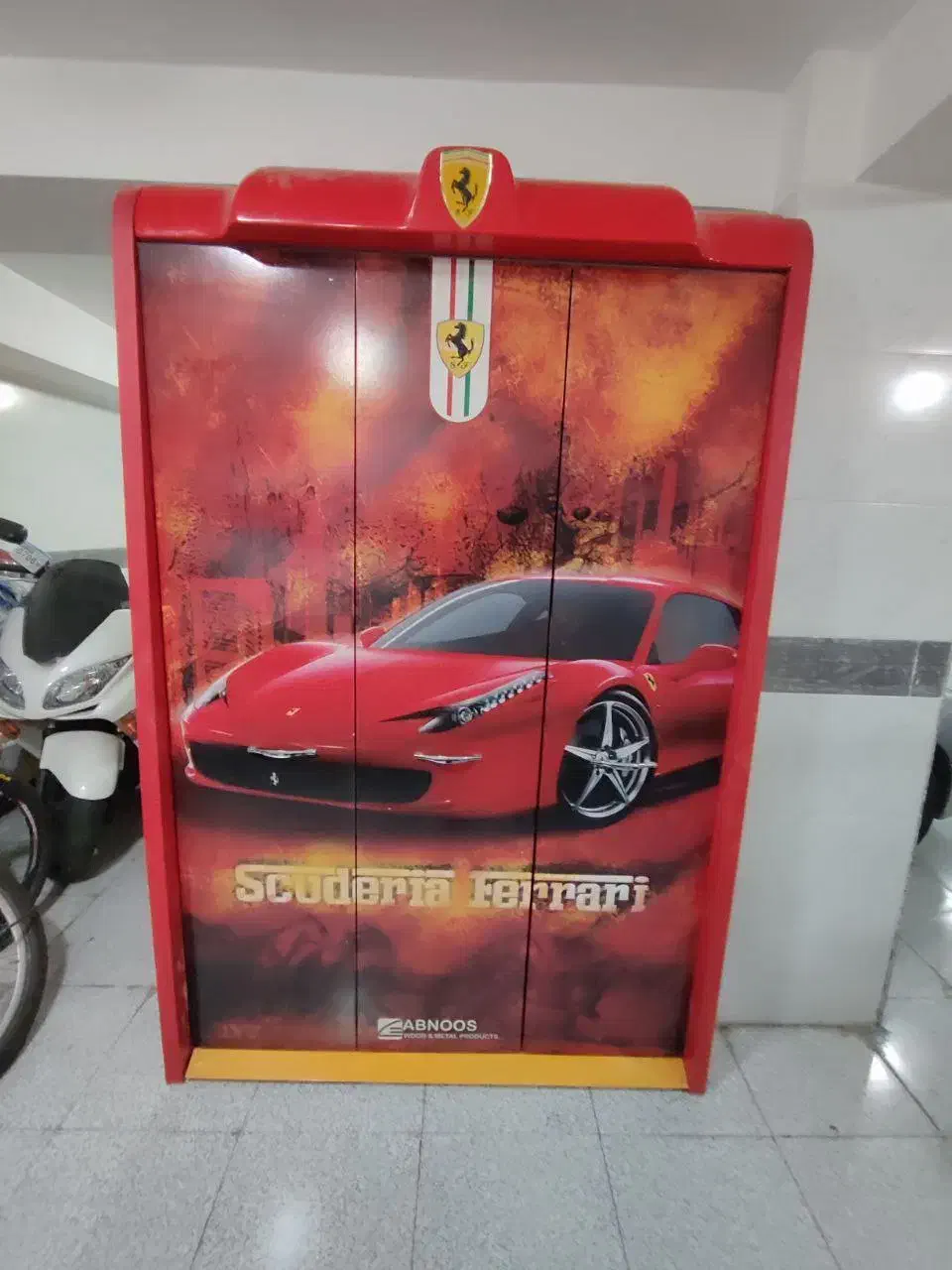 کمد پسرانه طرح ماشین|تخت و سرویس خواب|تبریز, |دیوار