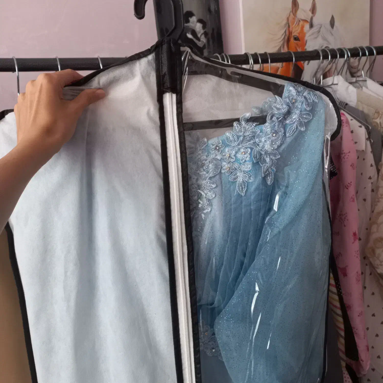 لباس مجلسی آبی روشن|لباس|شاهدشهر, |دیوار