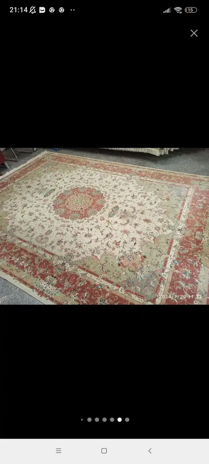 یک جفت فرش ۱۲ متری مشهد|فرش|سمنان, |دیوار