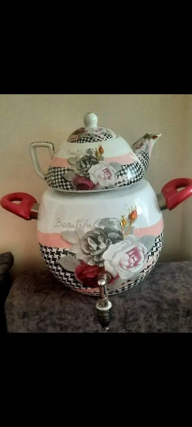 کتری و قوری ست|قوری، کتری، قهوهساز دستی|تهران, امیریه|دیوار