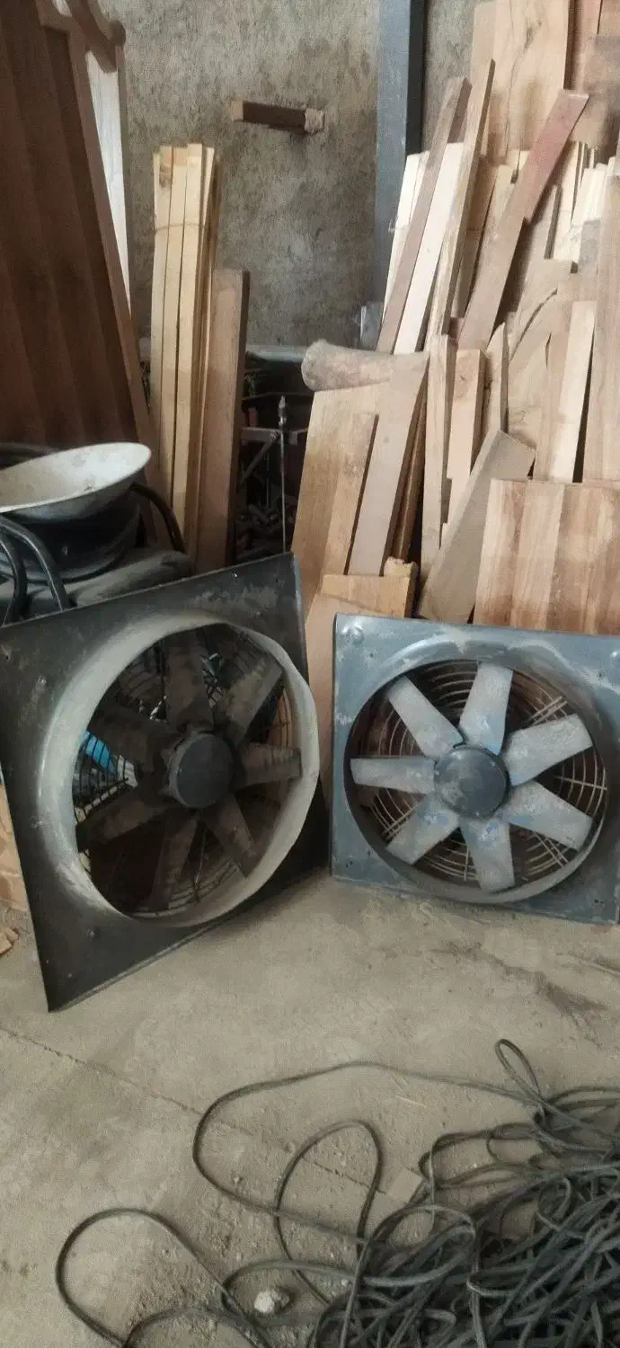 هواکش صنعتی جنیران ۸۰ و ۷۰|پنکه و تصفیهکنندهٔ هوا|پردیس, سیاه سنگ|دیوار