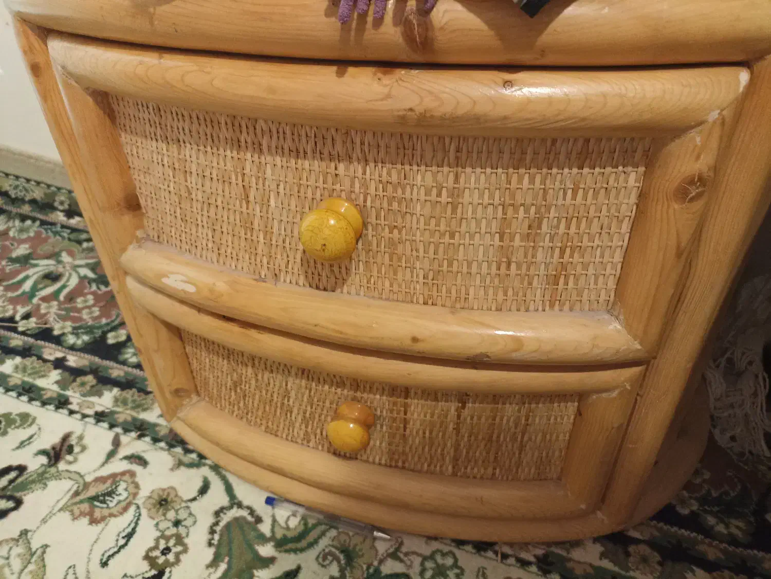 تخت خواب همراه با دراور طبق عکس چوب روس|تخت و سرویس خواب|پردیس, فاز ۱۱|دیوار