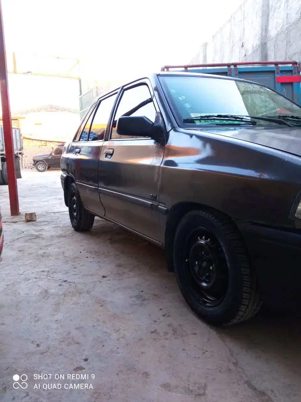 پراید  84|خودرو سواری و وانت|قم, دروازه چوبی|دیوار