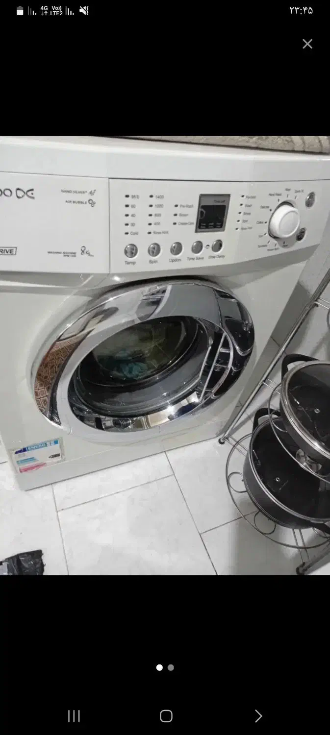 لباسشویی|ماشین لباسشویی و خشک‌کن لباس|قم, ولیعصر|دیوار