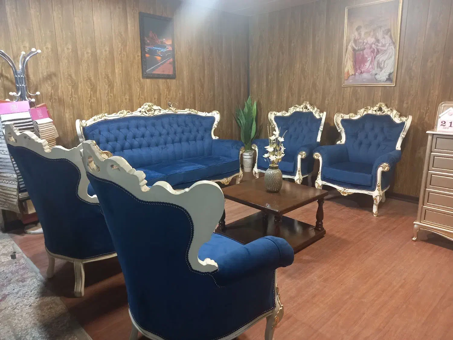 مبل استیل پیچک|مبلمان خانگی و میز عسلی|تهران, یافت آباد جنوبی|دیوار