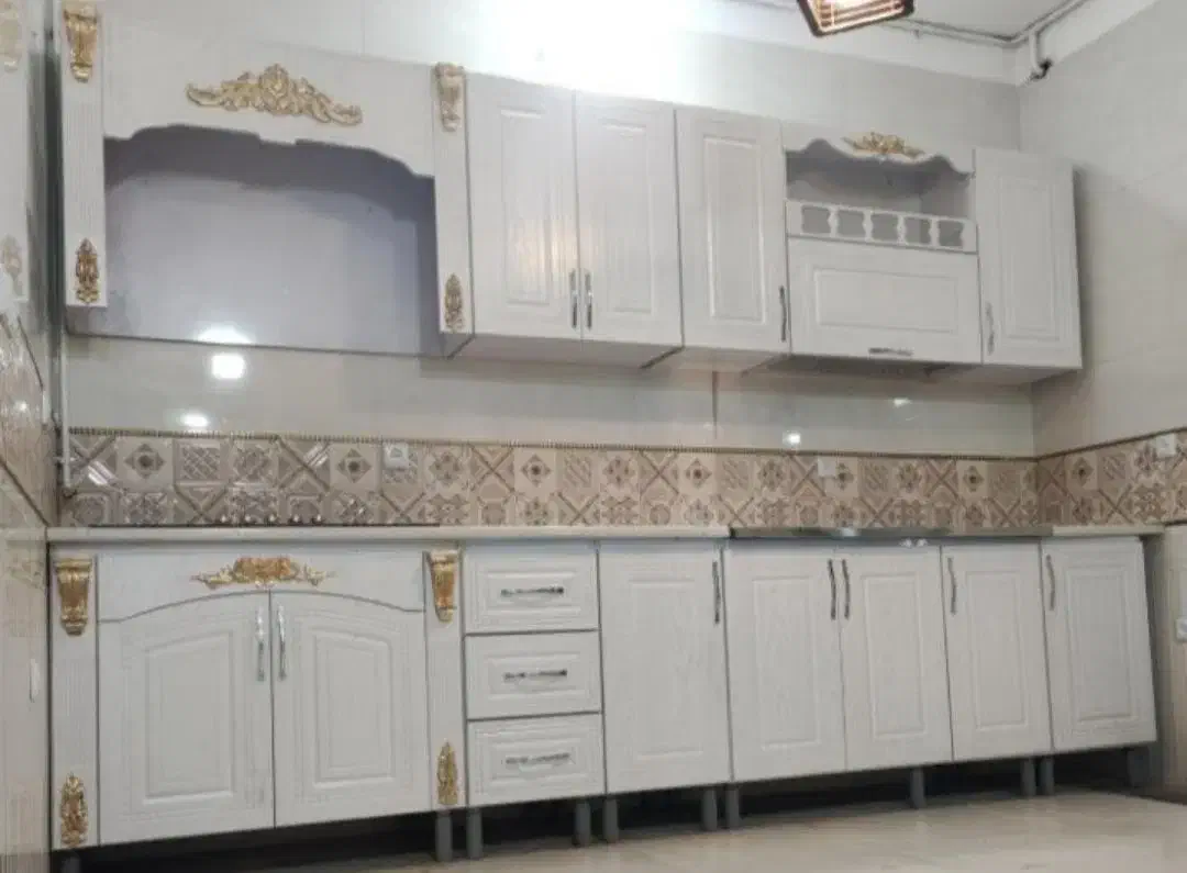 کابینت ممبران آماده طرح خاص رنگ‌بندی لوکس/xt2396|مصالح و تجهیزات ساختمان|صومعه‌سرا, |دیوار