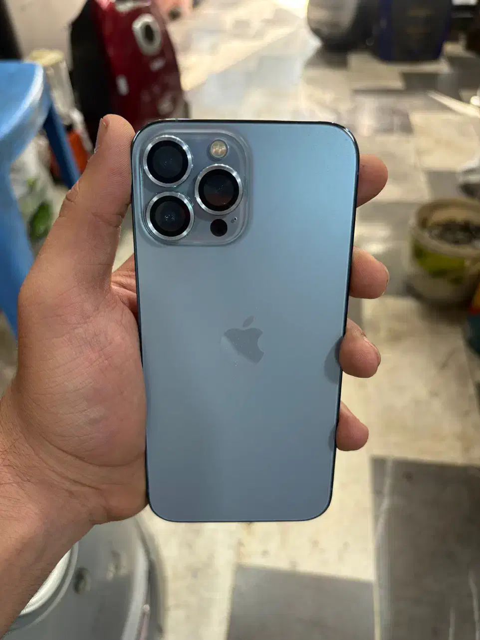 اپل iPhone 13 Pro Max با حافظهٔ ۲۵۶ گیگابایت|موبایل|تهران, اسکندری|دیوار