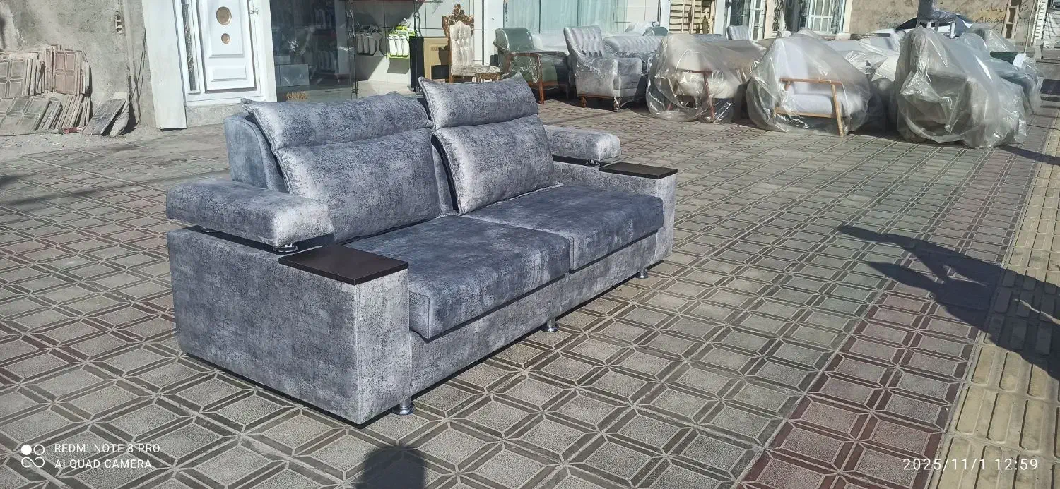 مبل تخت شو کلاف فلز شعبانیه 1 خوش نشین|مبلمان خانگی و میز عسلی|بیرجند, |دیوار