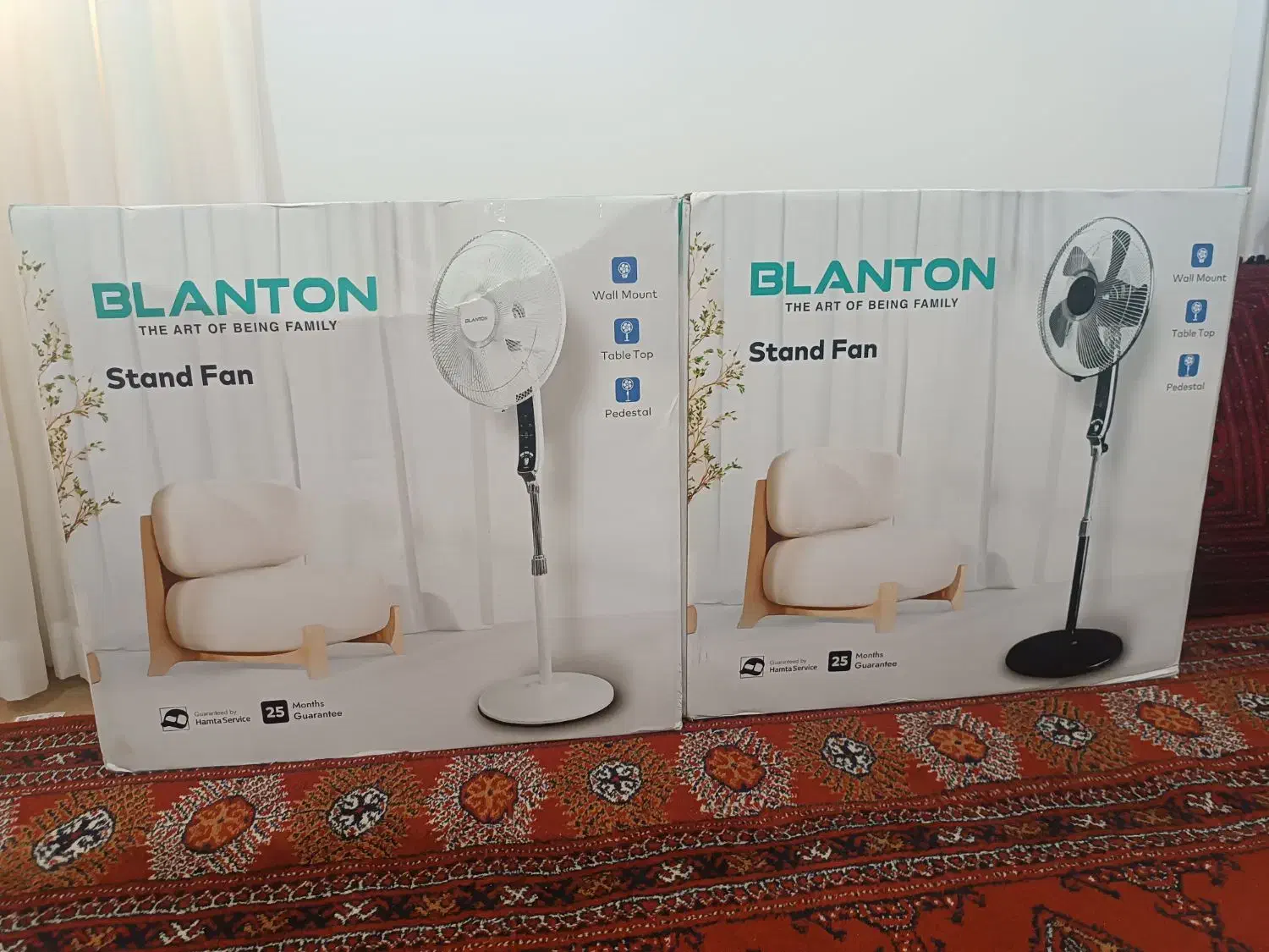 پنکه زمینی بلانتون|پنکه و تصفیه‌کنندهٔ هوا|گنبد کاووس, |دیوار