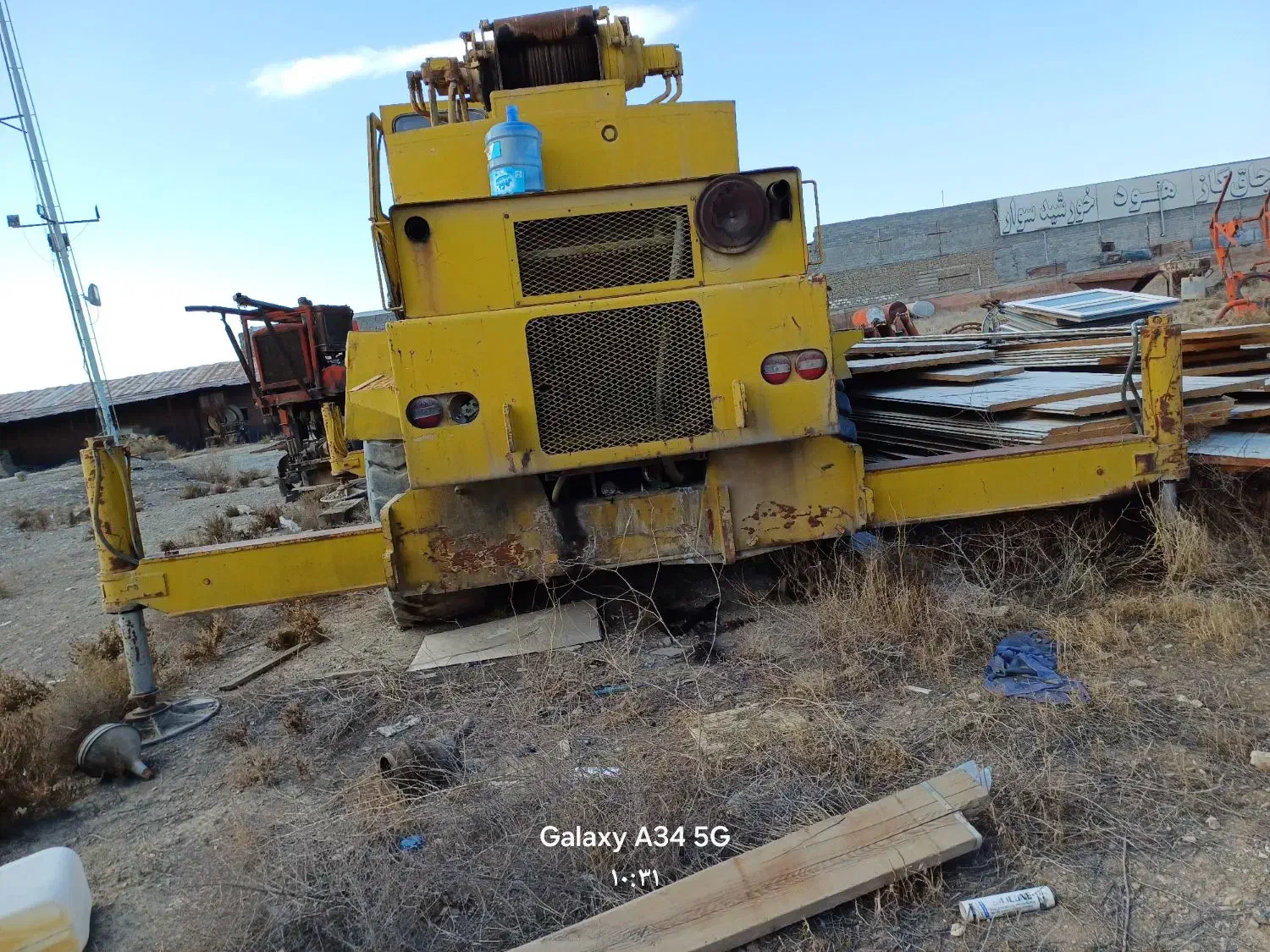 چرثقیل ۳۵ تن لورن|خودرو سنگین|رباط‌کریم, رباط‌کریم|دیوار