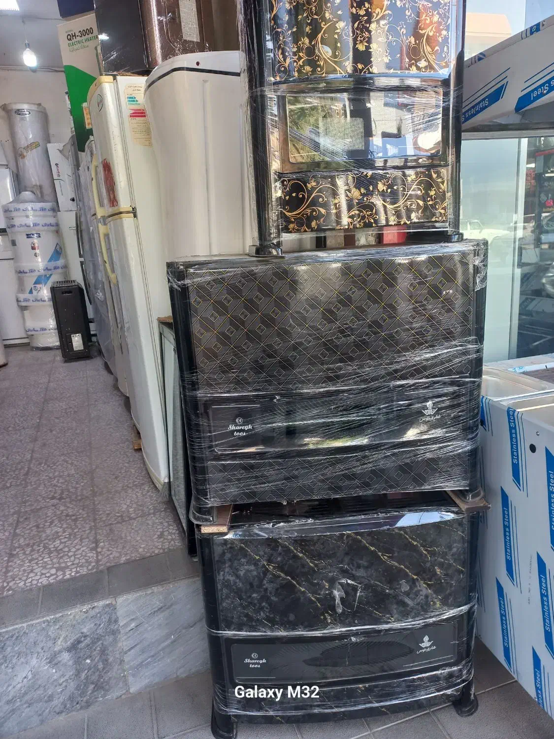 انواع بخاری گازی وبرقی نو کارکرده|بخاری، هیتر، شومینه|قم, نیروگاه|دیوار