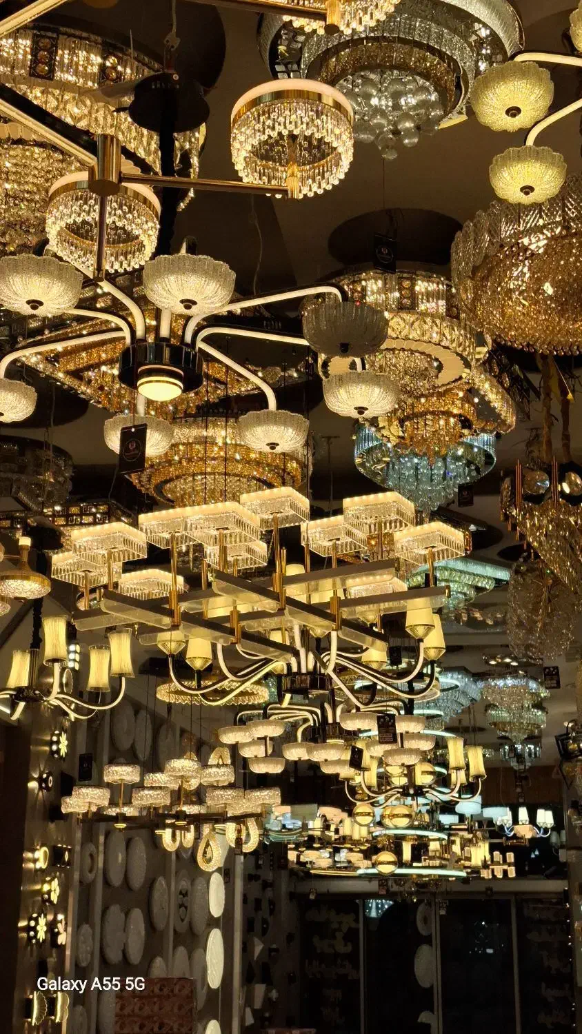 افتتاحیه بزرگ|لوستر و چراغ آویز|بندر ماهشهر, |دیوار