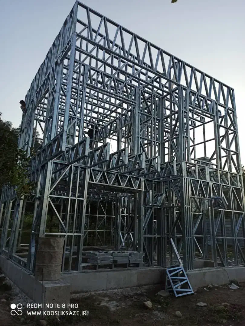 سازه ال اس اف تا۴طبقه|مصالح و تجهیزات ساختمان|رشت, انصاری|دیوار