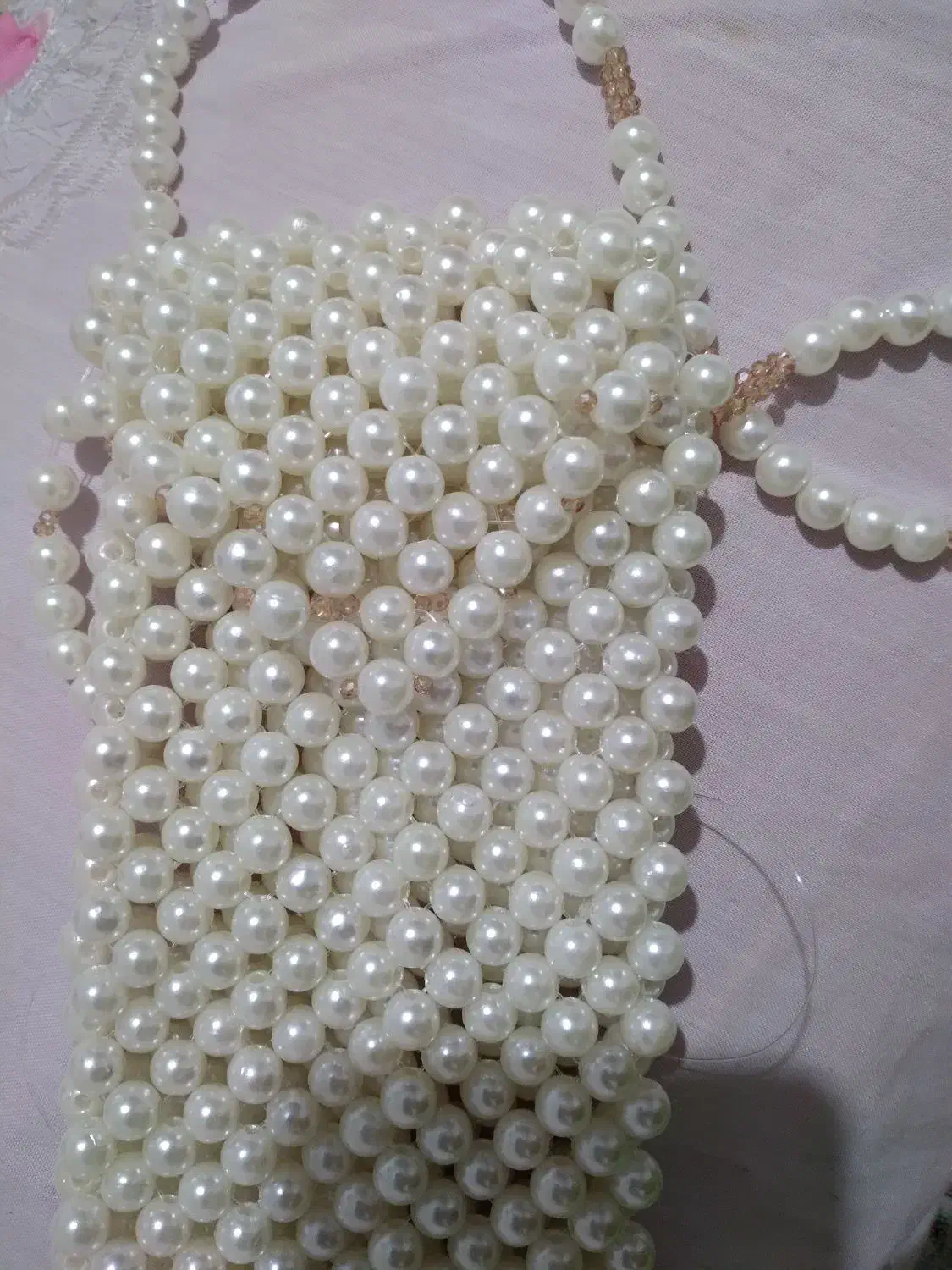 کیف موبایل مرواریدی|کیف، کفش، کمربند|هشتگرد, شهرک ارم شرقی|دیوار