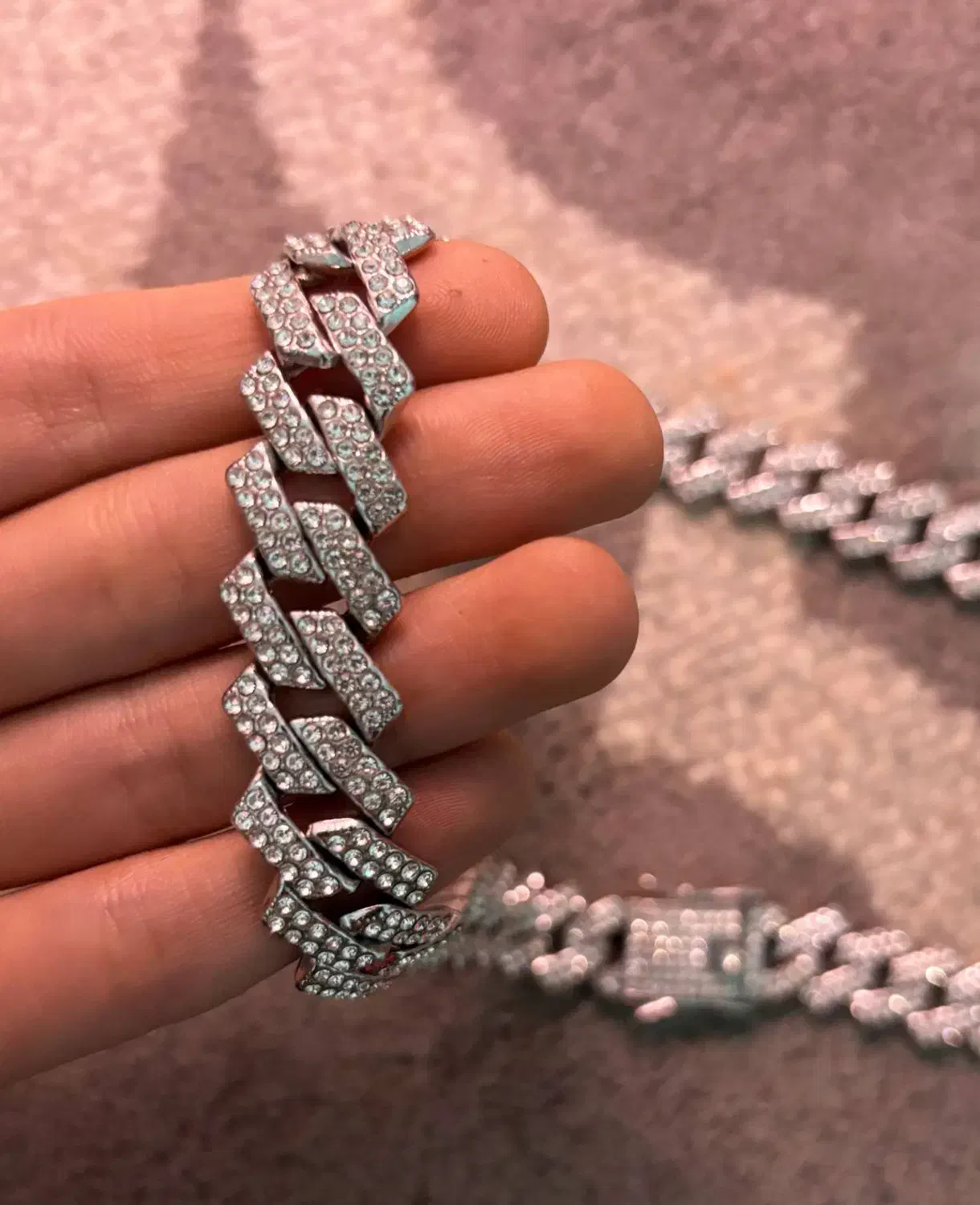 گردنبند فول نگین|زیورآلات و اکسسوری|اراک, |دیوار