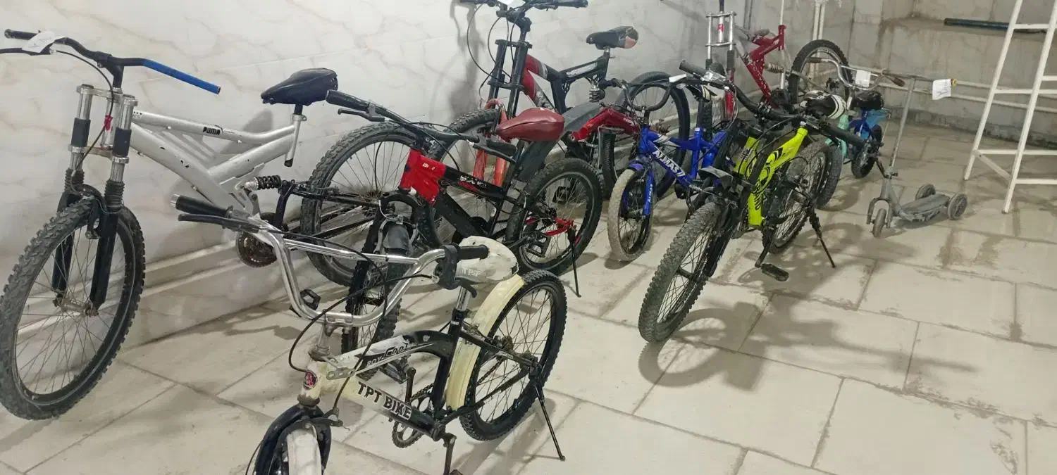 انواع دوچرخه دسته دوم شماره ۲۶،۲۰،۱۶،۱۲|دوچرخه، اسکیت، اسکوتر|لنجان, |دیوار