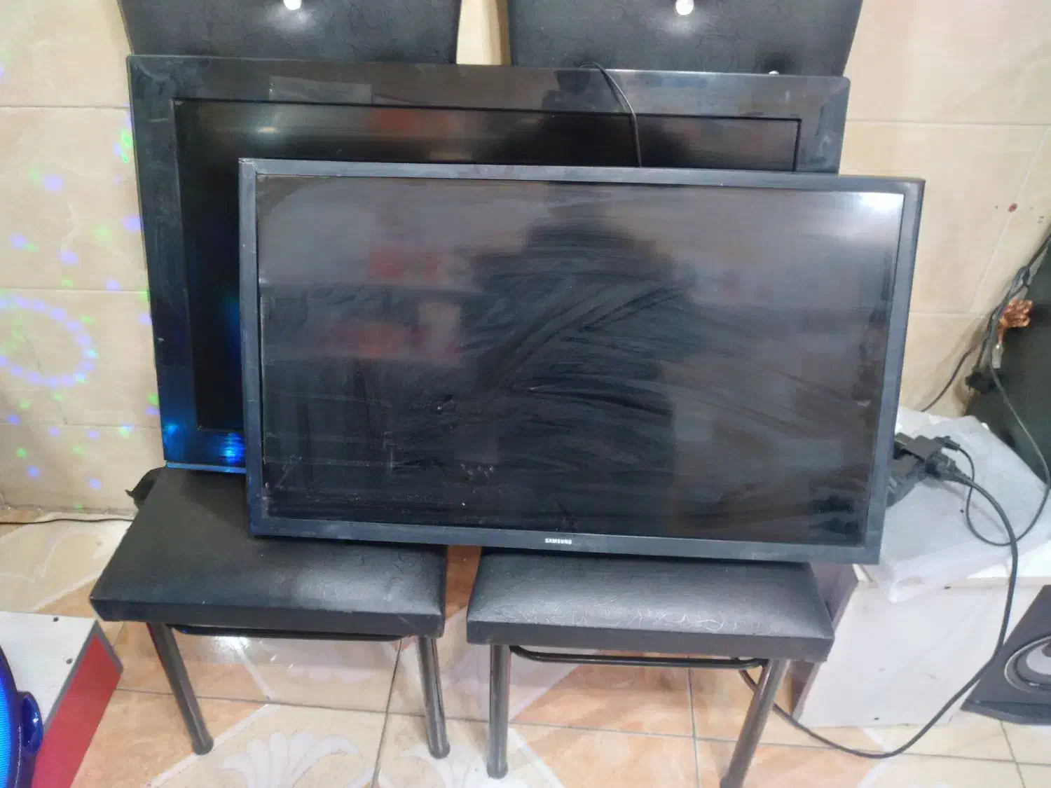 ال ای دی ۳۲ اینچ سامسونگ پنل شکسته|تلویزیون و پروژکتور|تبریز, |دیوار