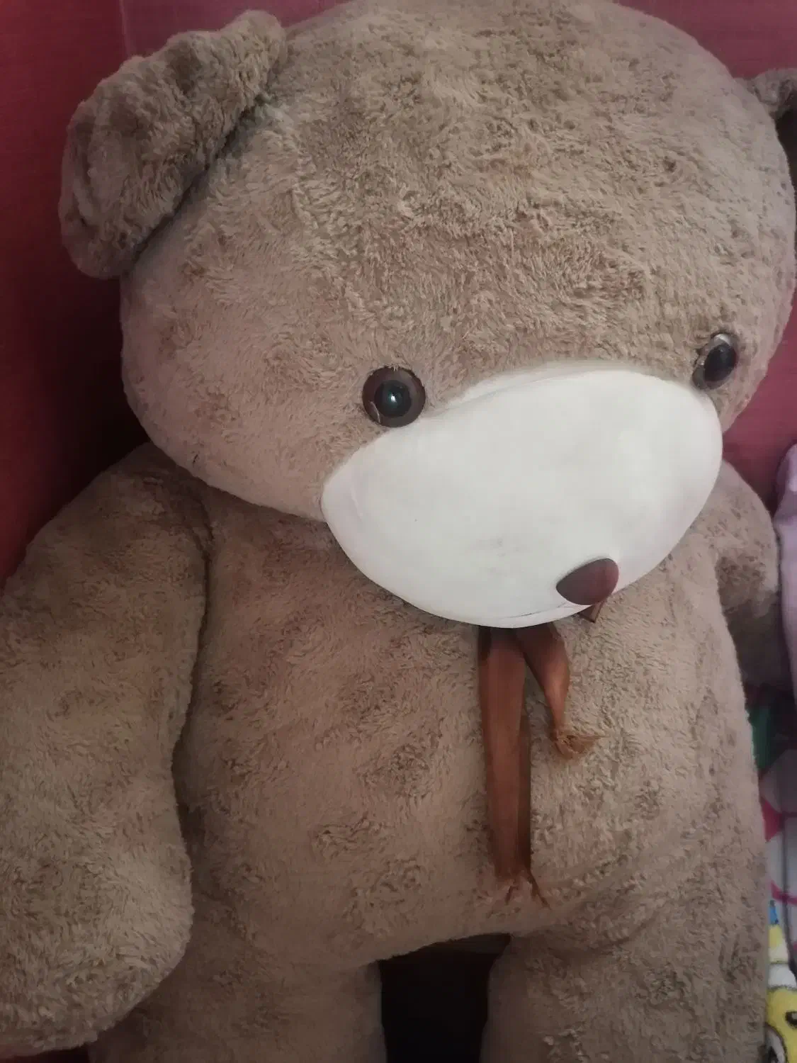 عروسک خرس بزرگ|اسباببازی بچه|اصفهان, بهاران|دیوار