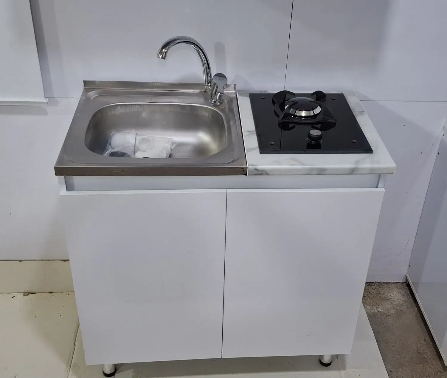 ست کابینت گاز تک شعله 90 cm زیر سینک دستگیره مخفی|مصالح و تجهیزات ساختمان|تهران, حسنآباد|دیوار