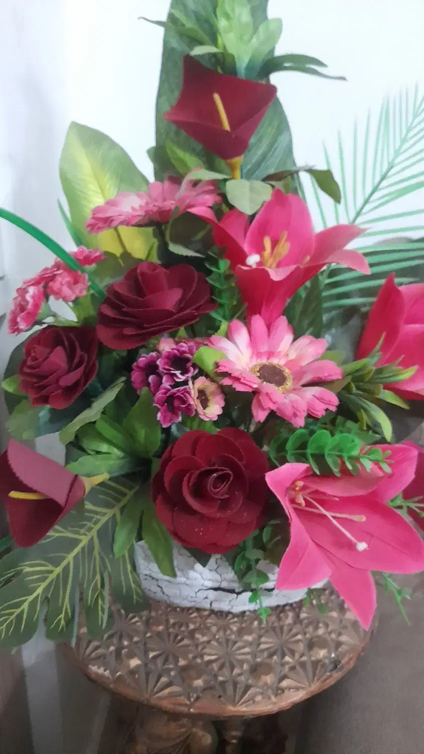 سبد گل مصنوعی|گل مصنوعی|گلبهار, شهر جدید گلبهار|دیوار