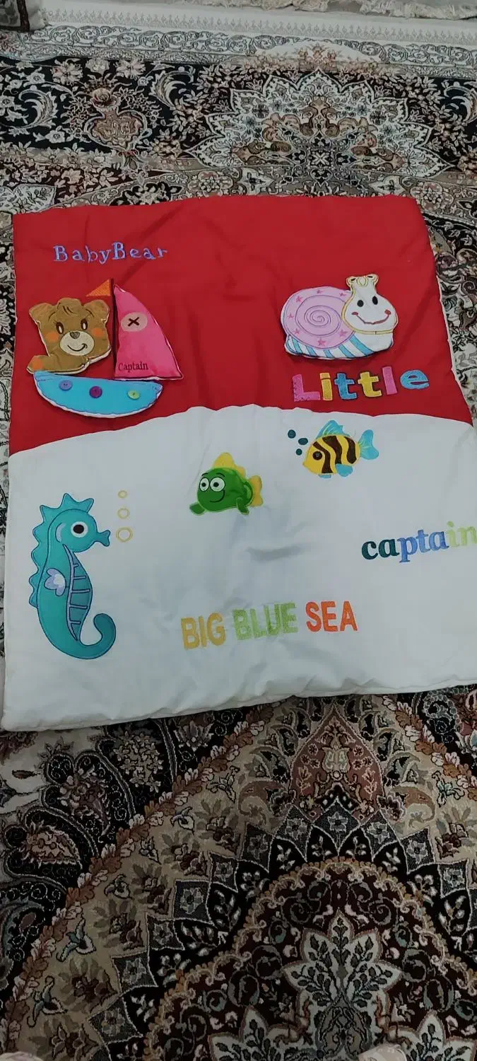 سرویس خواب نوزاد+آغوشی+پتو دور پیچ وگلبافت|اسباب و اثاث بچه|مشهد, گلشور|دیوار