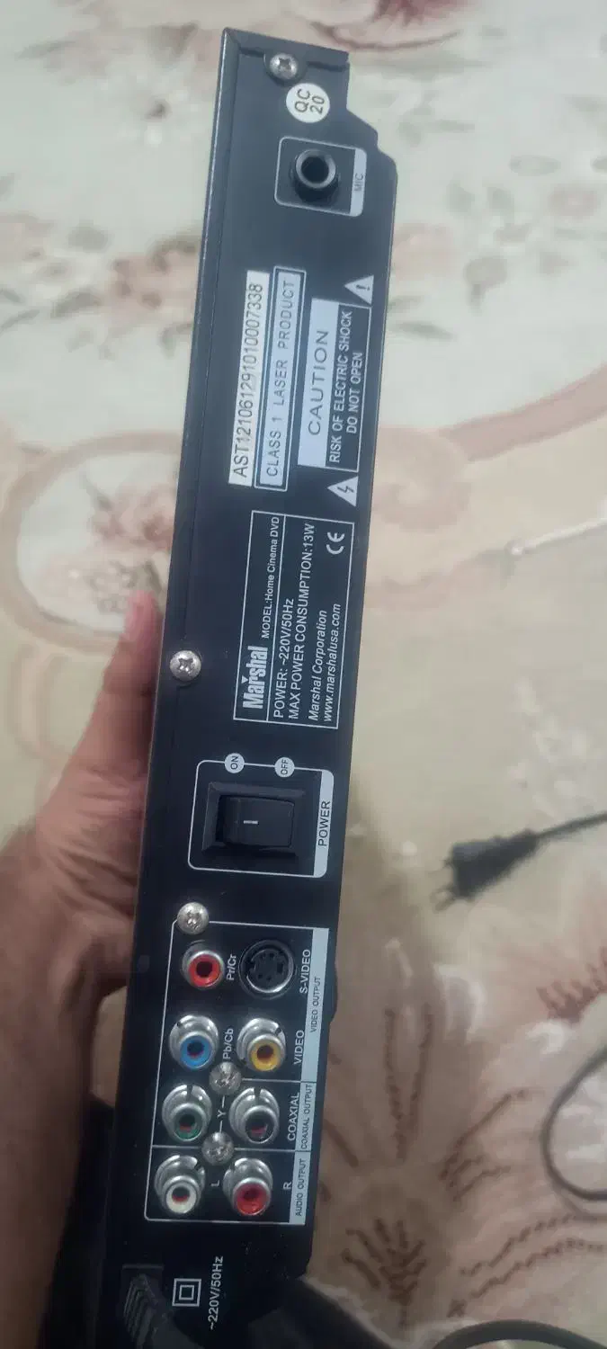 دستگاه دی وی دی مارشال|پخش‌کننده DVD و ویدیو|اهواز, کمپلو شمالی|دیوار