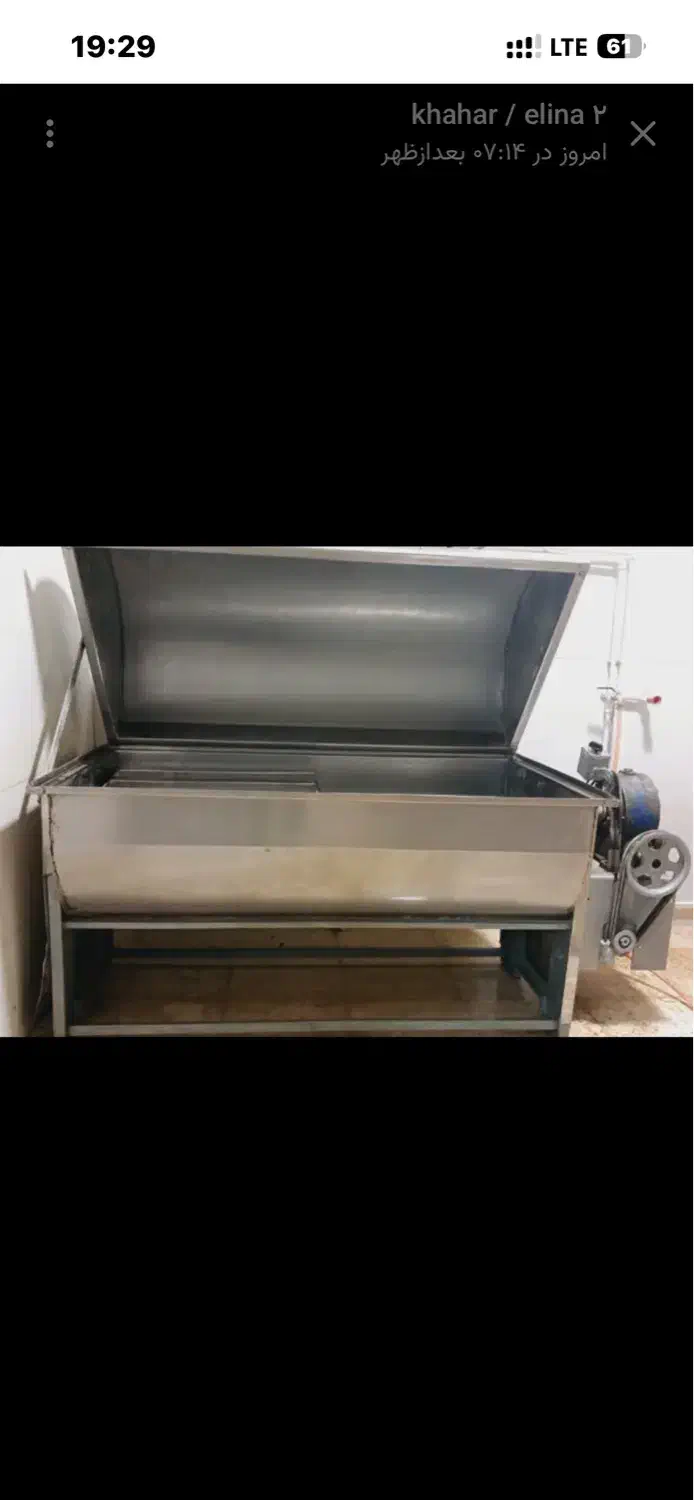 دستگاه خمیر زن تابوتی نان سنگک|فروشگاه و مغازه|قم, قم نو|دیوار