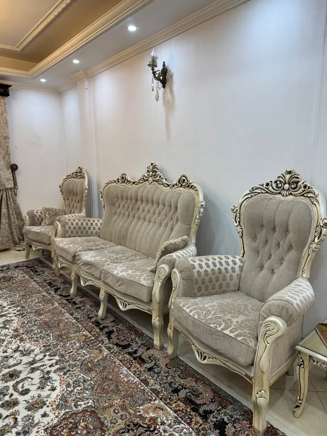 مبلمان کلاسیک|مبلمان خانگی و میز عسلی|ساری, |دیوار