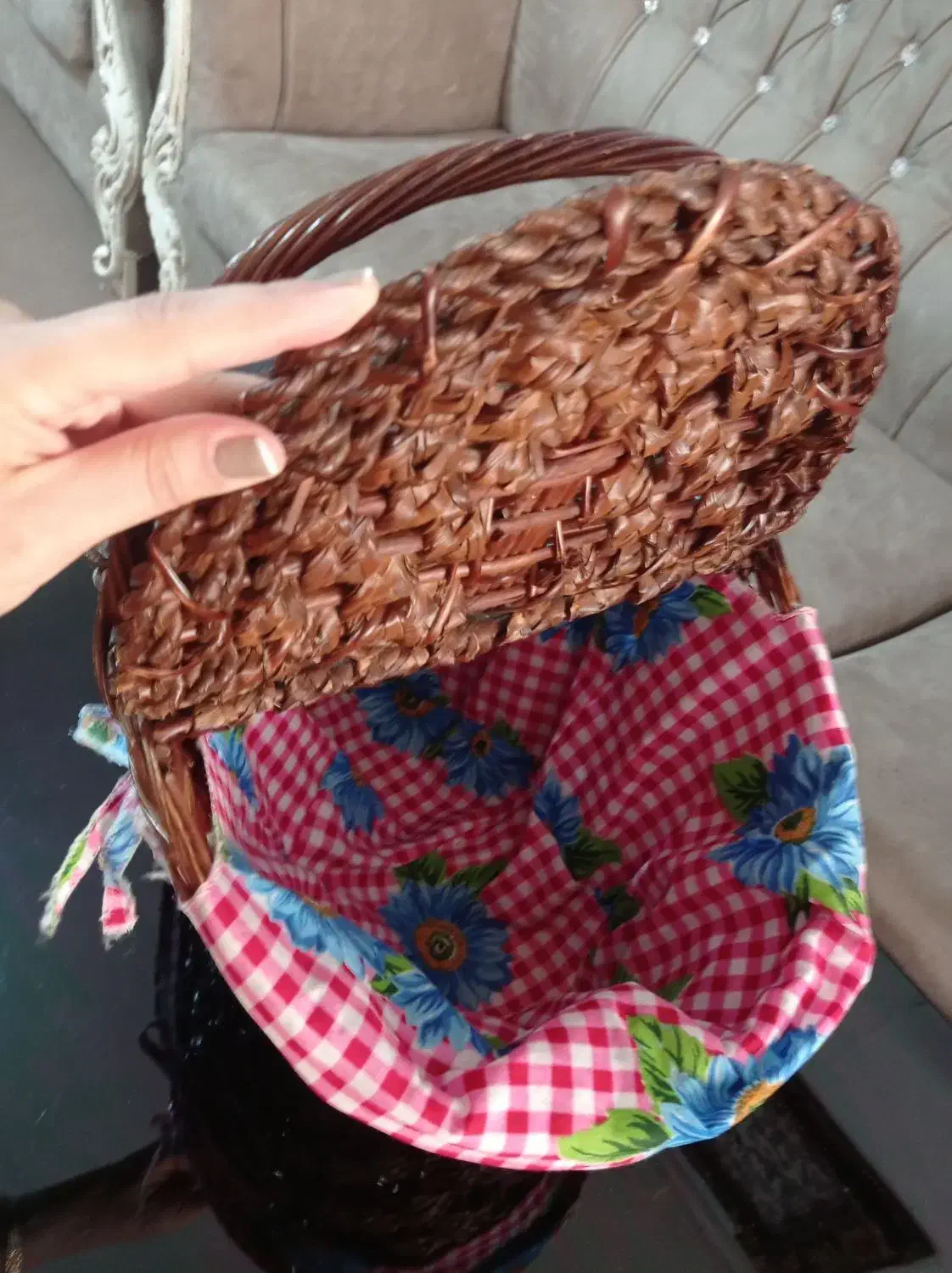 سبد|صنایع دستی و سایر لوازم تزئینی|اقبالیه, |دیوار