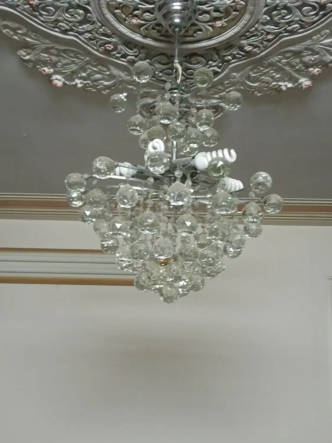 لوستر کریستالی|لوستر و چراغ آویز|پاکدشت, پاکدشت (مامازند)|دیوار