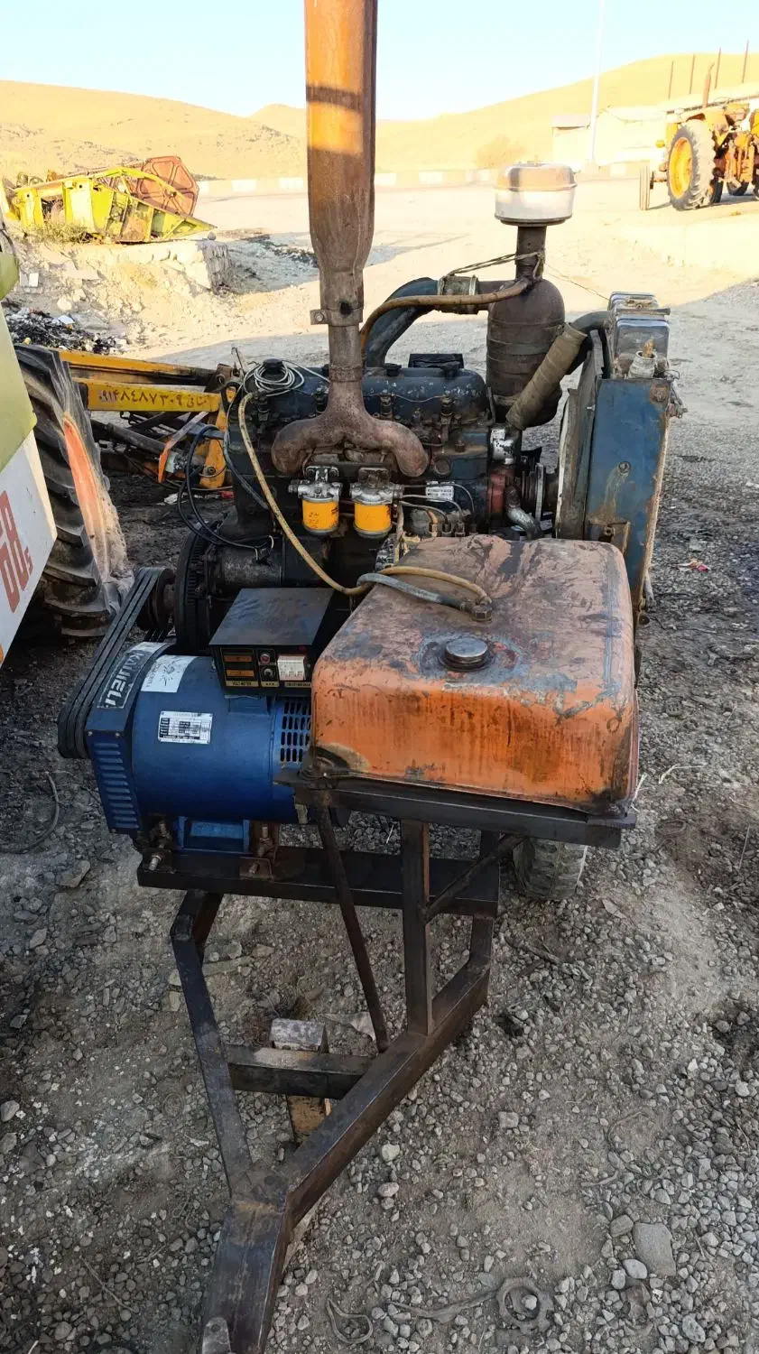 موتور برق رومانی درست به استارت تمیز|ماشینآلات صنعتی|بستان آباد, |دیوار