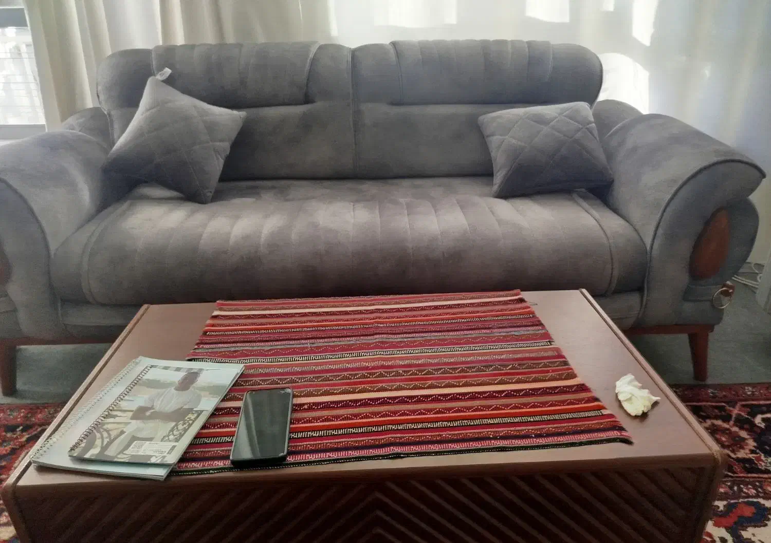 مبل راحتی صفر|مبلمان خانگی و میز عسلی|اهر, |دیوار