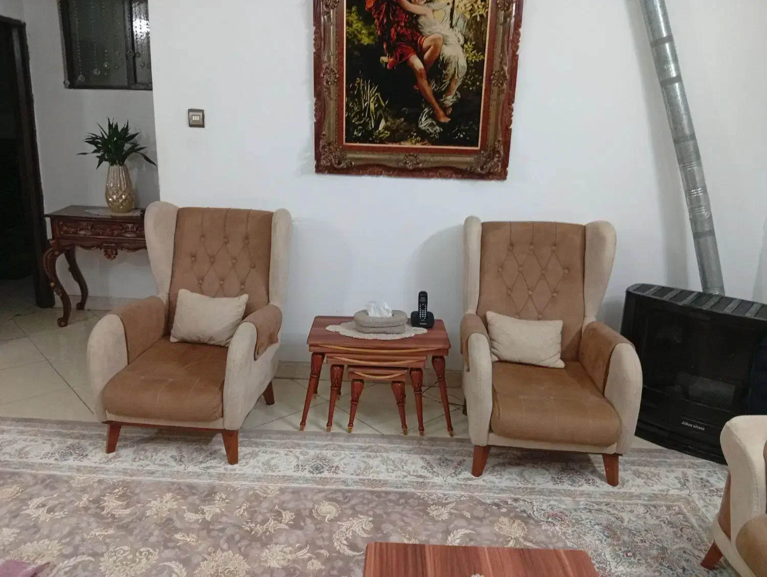 مبل و ناهار خوری چستر سالم بدون هیچ گونه ایراد|مبلمان خانگی و میز عسلی|اندیشه, شهرک مریم|دیوار