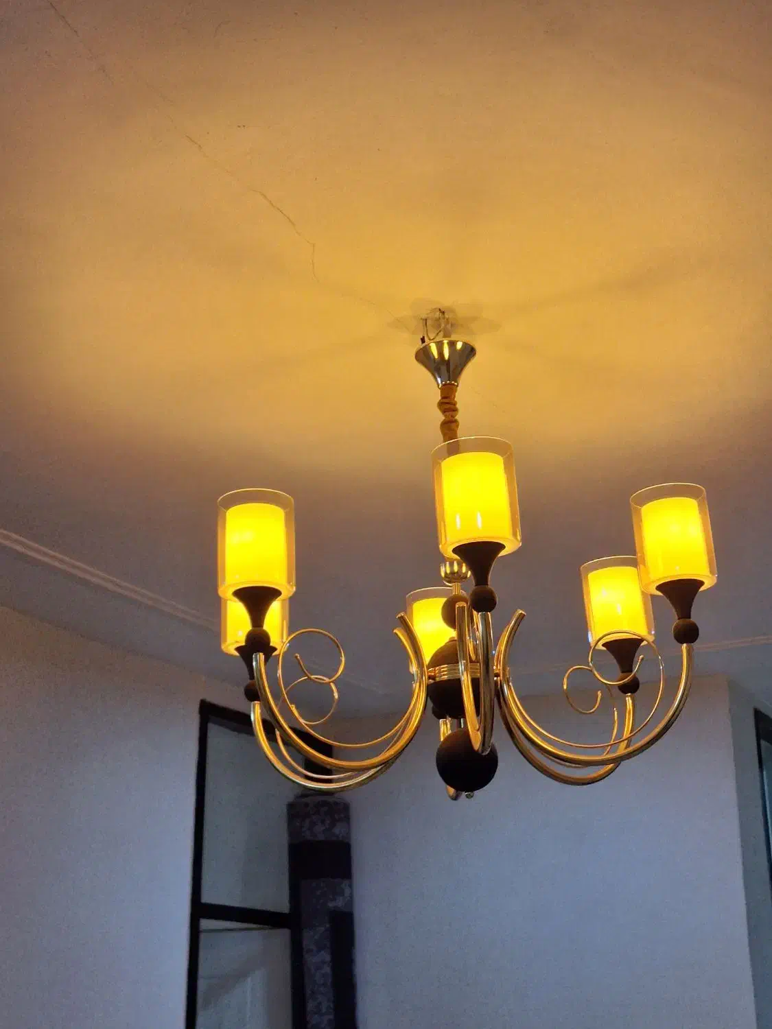 لوستر|لوستر و چراغ آویز|اهواز, معین زاده|دیوار