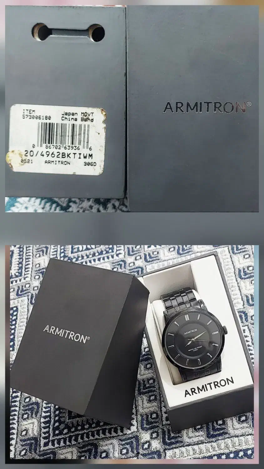 ساعت مچی استیل سرامیکی ضدآب آرمیترون|ساعت|پاکدشت, پاکدشت (مامازند)|دیوار