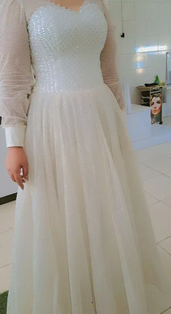 ۶ دست لباس عروس فریسایز نو و درحد نو|لباس|خانمیرزا, |دیوار