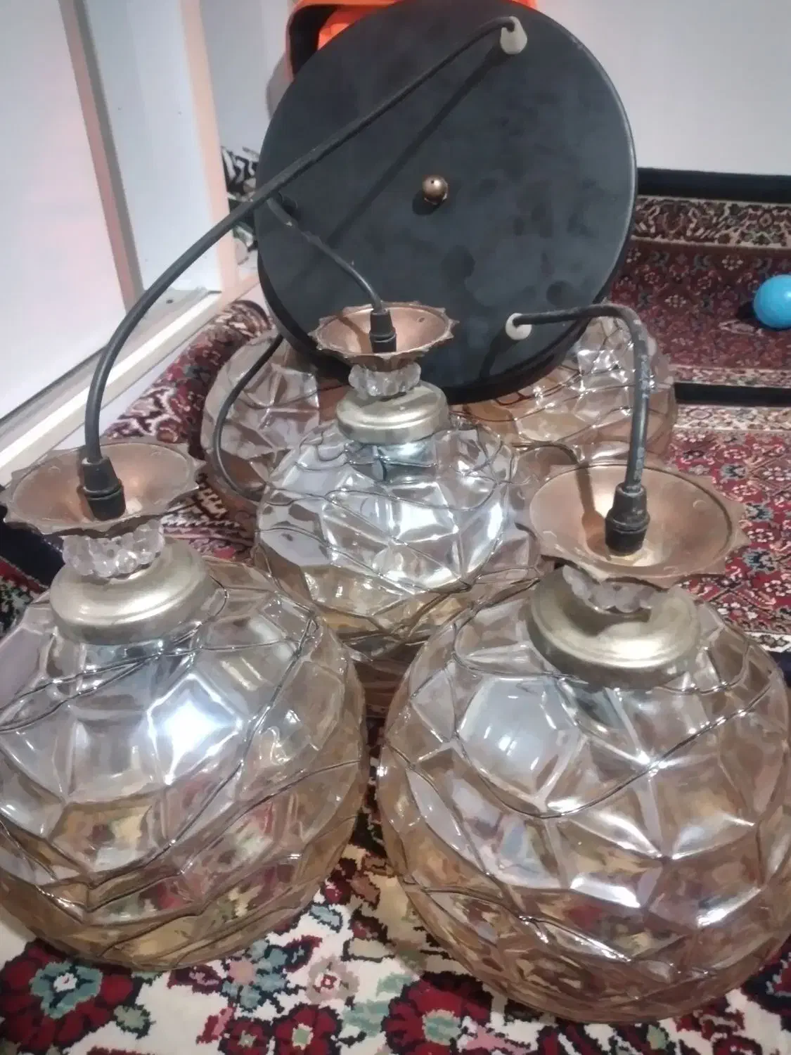 لستر|لوستر و چراغ آویز|زنجان, |دیوار