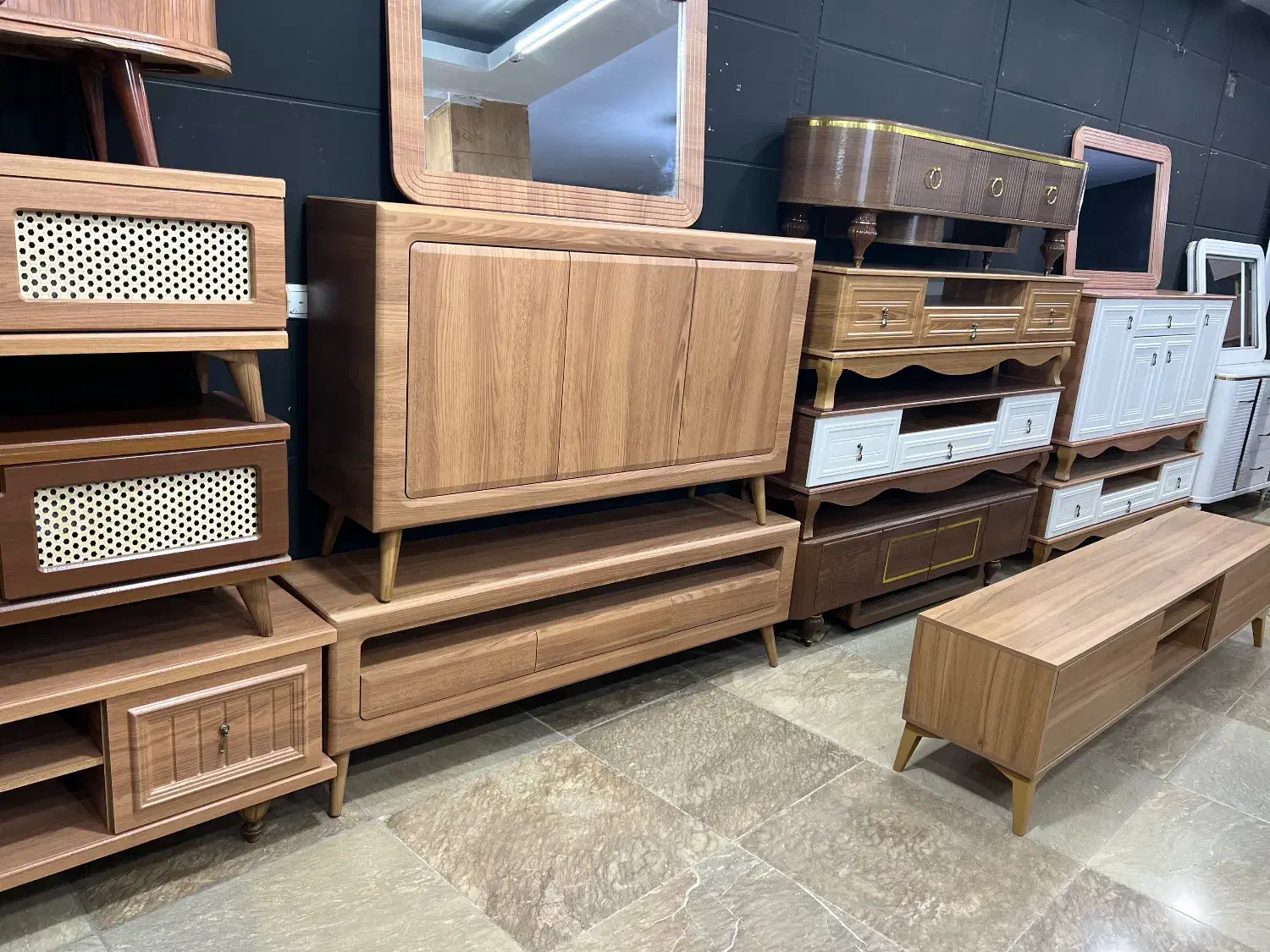 کنسول آینه ست ۱۰۶۰ شیک|بوفه، ویترین، کنسول|کرج, پیشاهنگی|دیوار