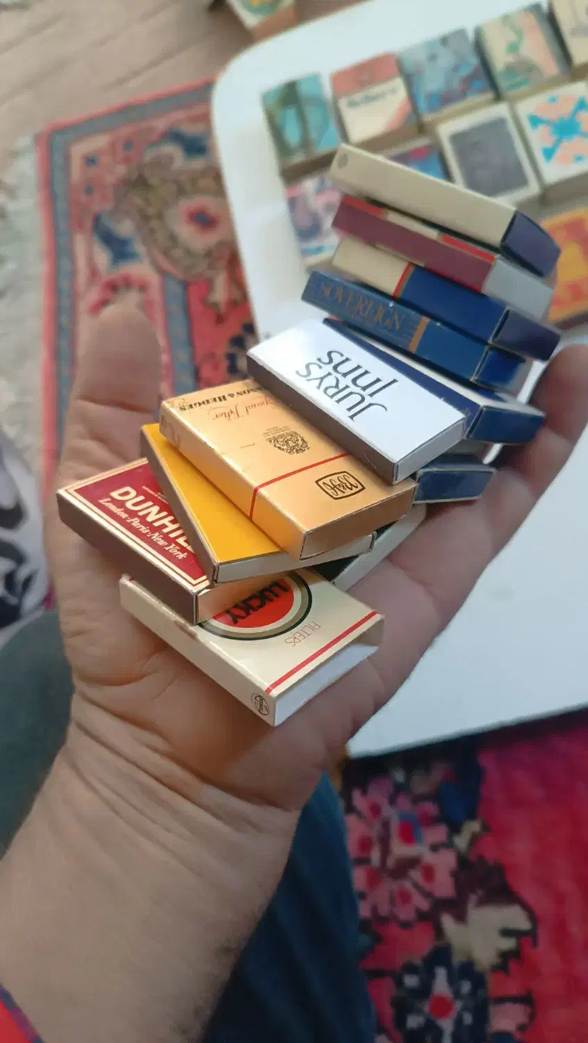 ۱۰۰ عدد کبریت کلکسیونی قدیمی|کلکسیون و سرگرمی|چهاردانگه (تهران), |دیوار