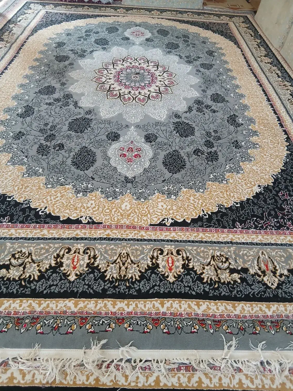 فرش ۱۲ متری کاشان|فرش|اسفراین, |دیوار