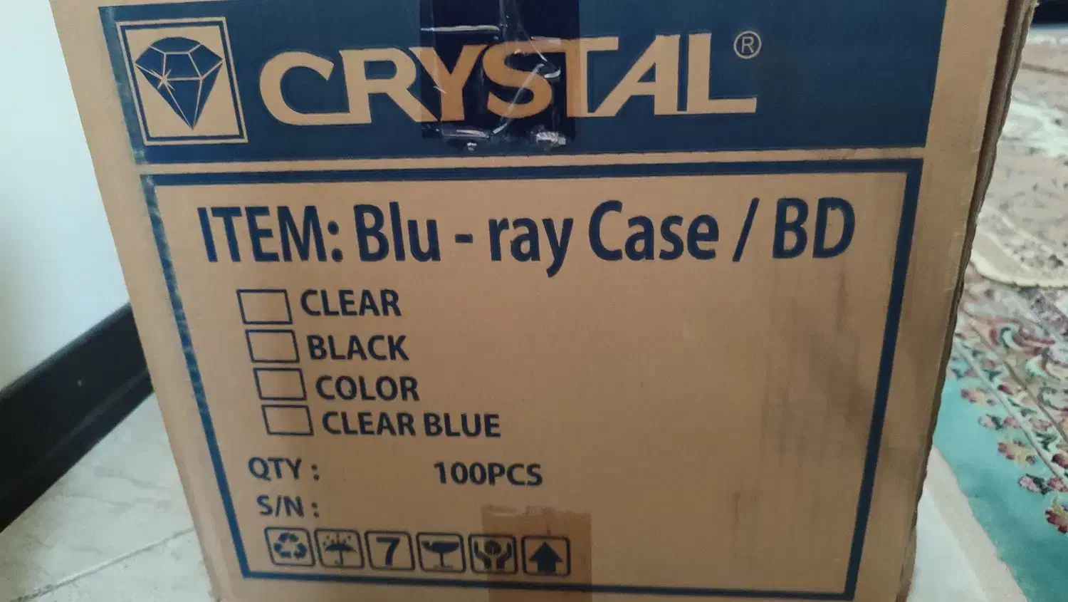 قاب cd و DVD برند کریستال|قطعات و لوازم جانبی رایانه|تهران, تهرانپارس شرقی|دیوار