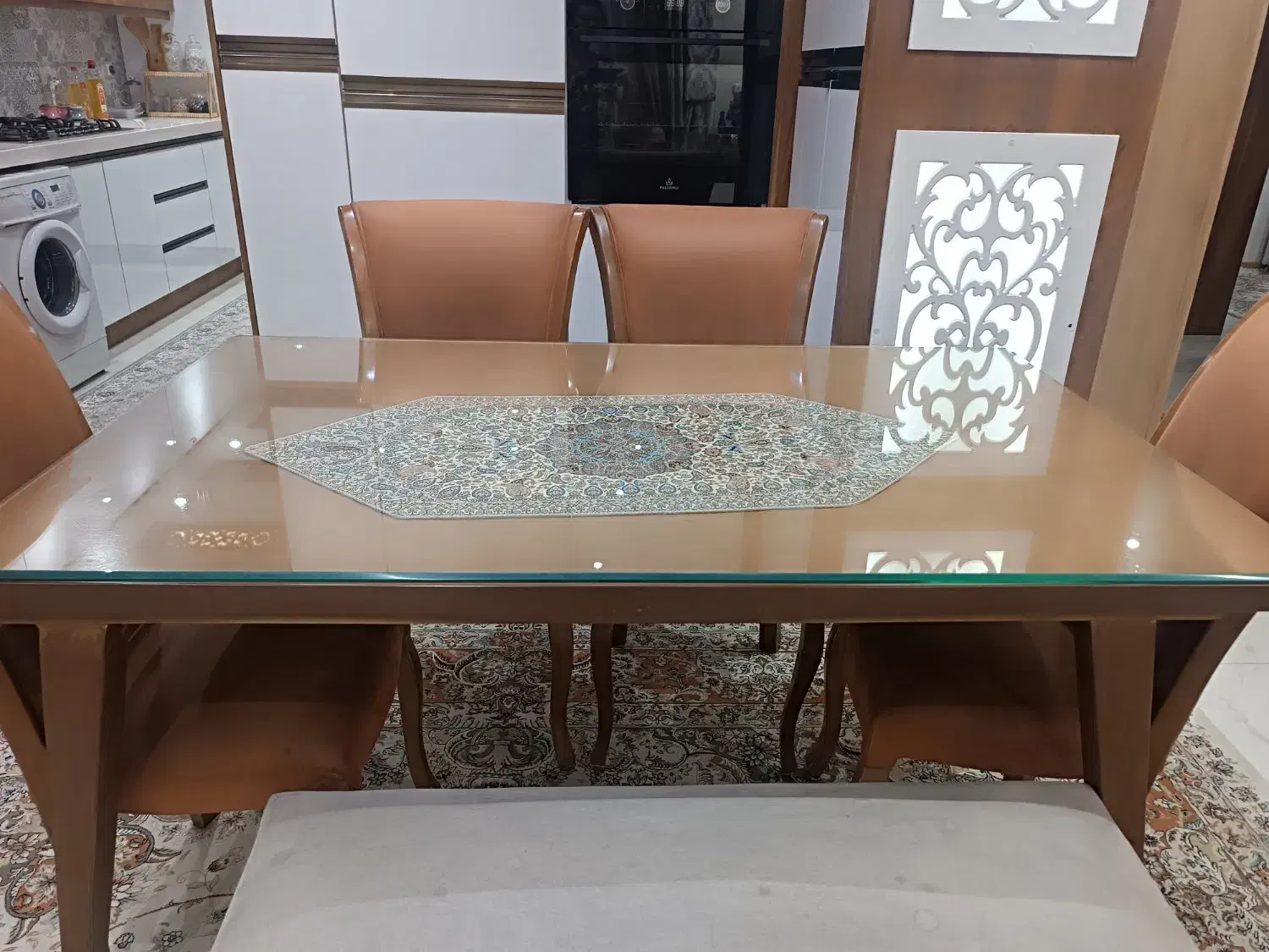 فروش سرویس ناهارخوری شش نفره|میز و صندلی غذاخوری|اصفهان, شهرک سلامت|دیوار