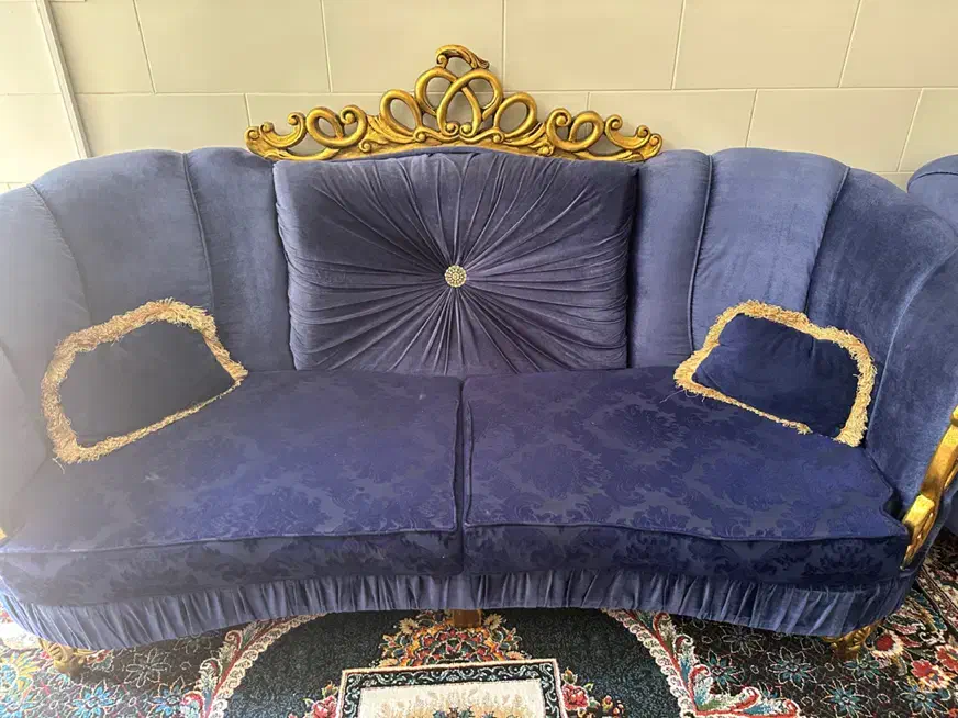 مبل هفت نفره و میزناهارخوری چهارنفره ست|مبلمان خانگی و میز عسلی|شهرضا, |دیوار